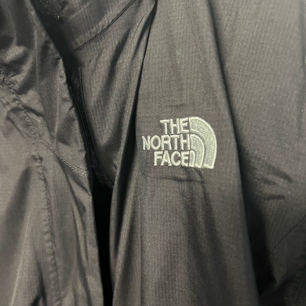 TNF The North Face Black Venture 2 Jacket Womens Size Large